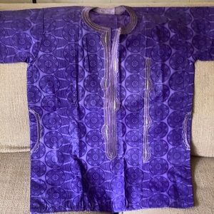 Africain print top and pants set